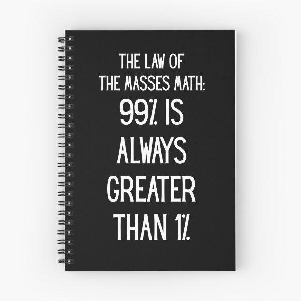 Item preview, The Law Of The Masses Math designed and sold by threadsjam.