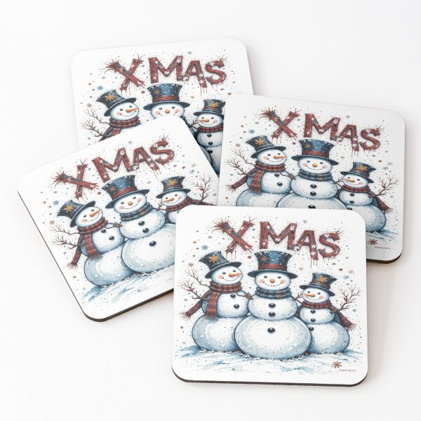 Item preview, Christmas Party of the Snowmen designed and sold by Hot4Shirt.