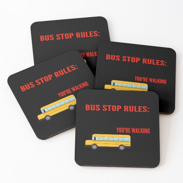 Item preview, School Bus Driver Bus Stop Rules designed and sold by mpckkkta78.