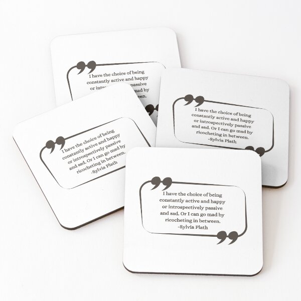 Item preview, I have the choice of being - Sylvia Plath Quote Gift Ideas designed and sold by RebelliousRosee.