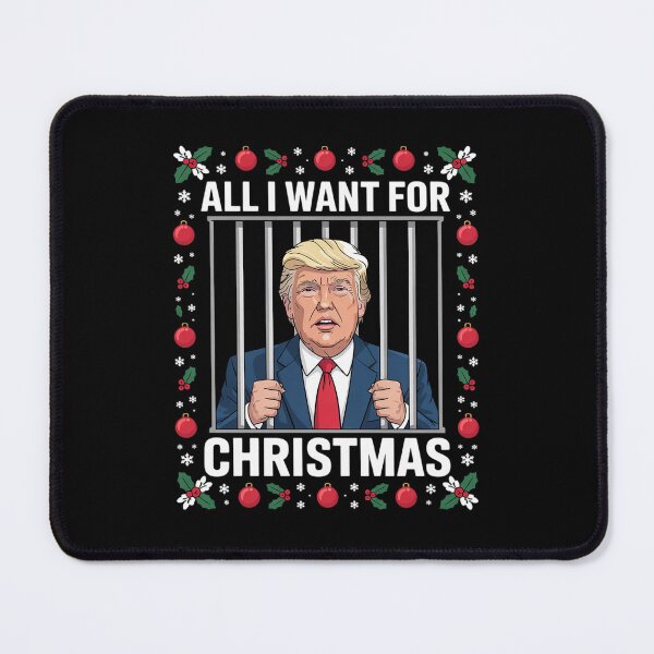 Item preview, All I Want for Christmas is Trump in Prison designed and sold by RuthGAArt.