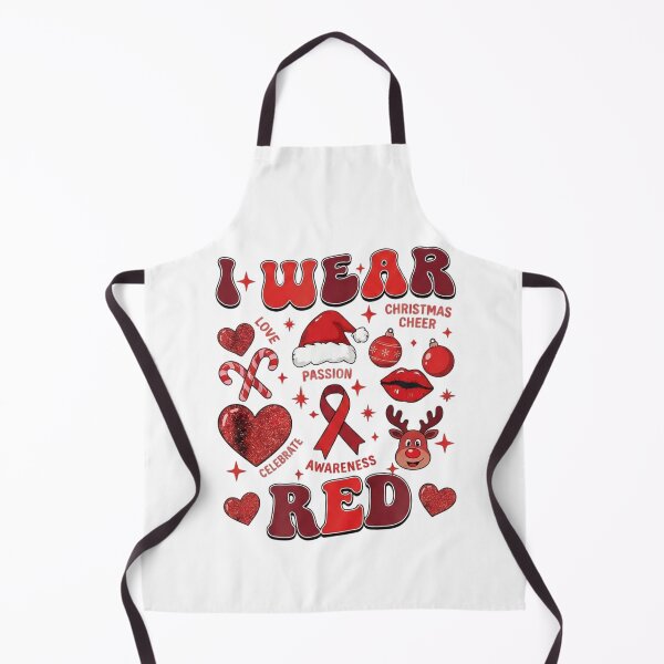Item preview, I Wear Red - Retro Christmas, Love & Awareness Collage designed and sold by Eli&co.