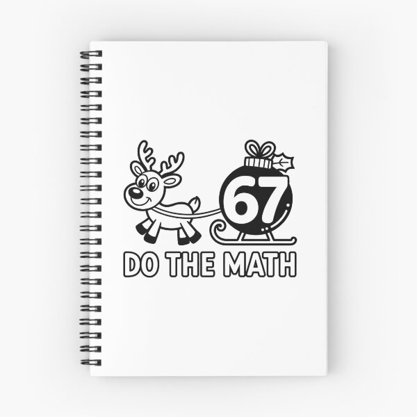 Item preview, Do the Math 67 - Funny Meme Christmas designed and sold by GRABAPSHOP.