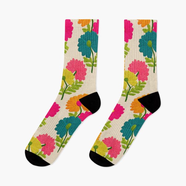 Item preview, Chic Blooming Floral Embroidered Pattern For Summer Gift designed and sold by RoyalStarsPatts.