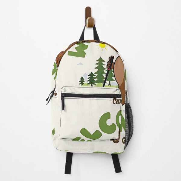 Item preview, Bienvenido a Jungle Hiking Bear: obra de arte divertida y de aventura al aire libre designed and sold by Lineesh Kumar.