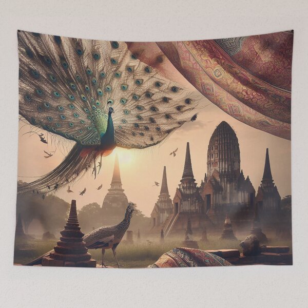 Item preview, From Ancient Temples to Peacock Designs   designed and sold by Vanich-Panich.