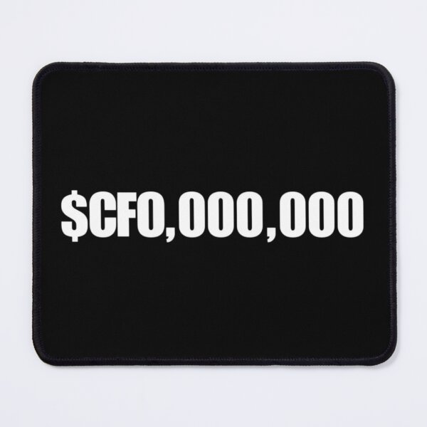 Item preview, CFO,000,000 Finance Girlie (Black & White) designed and sold by Sayantani Roy.