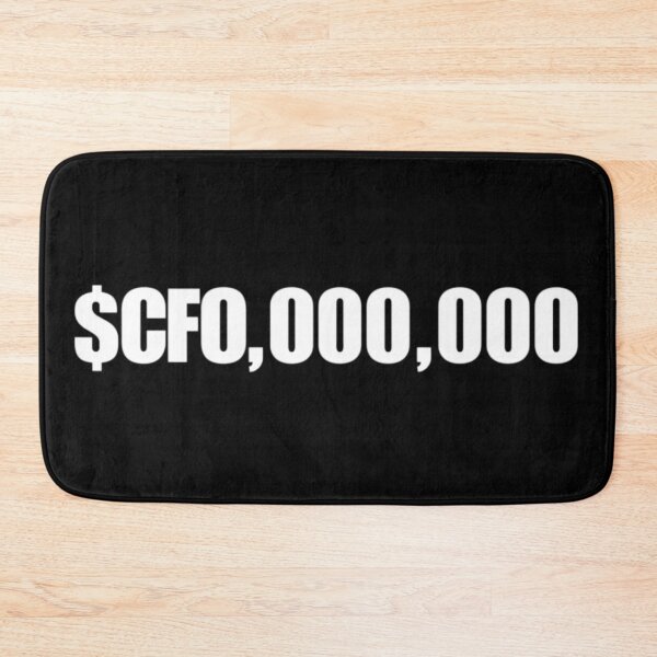 Item preview, CFO,000,000 Finance Girlie (Black & White) designed and sold by Sayantani Roy.