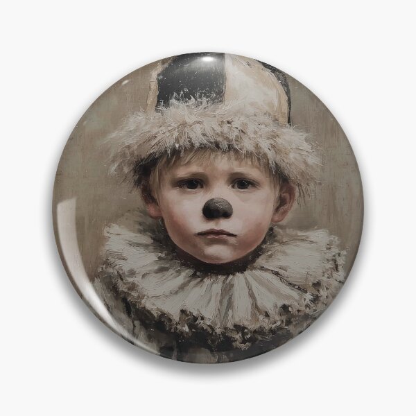 Item preview, Melancholic Child Clown Portrait designed and sold by lautir.