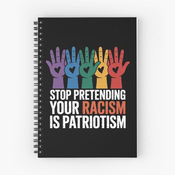 Item preview, Anti Trump Stop Pretending Your Racism Is Patriotism  designed and sold by RuthGAArt.