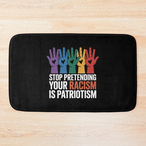 Item preview, Anti Trump Stop Pretending Your Racism Is Patriotism  designed and sold by RuthGAArt.