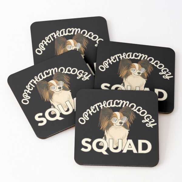 Item preview, Ophthalmology Squad Dogs in Glasses for Ophthalmologists designed and sold by AnnInk Print Studio.