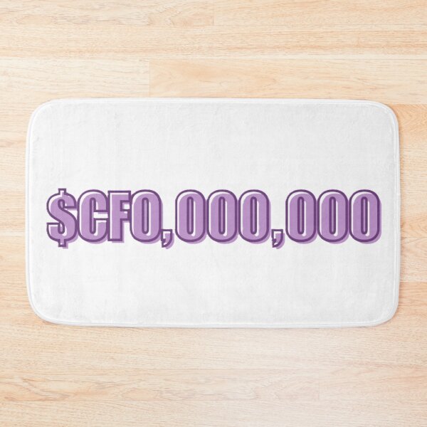 Item preview, CFO,000,000 Finance Girlie (Purple) designed and sold by Sayantani Roy.