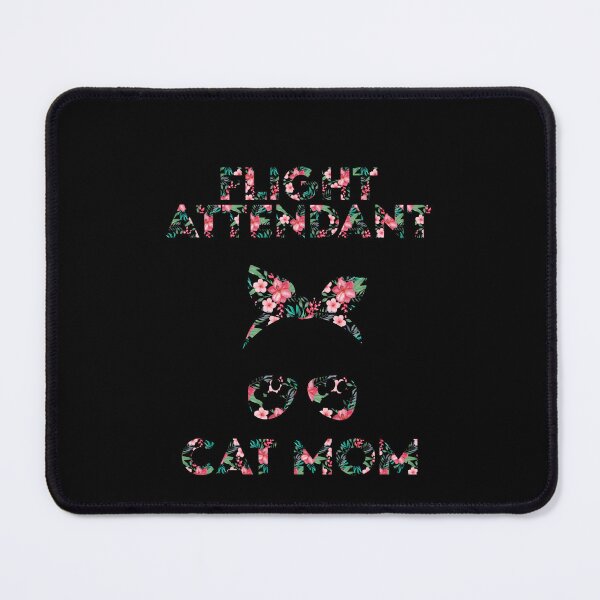 Item preview, Flight Attendant And Cat Mom designed and sold by mpckkkta78.
