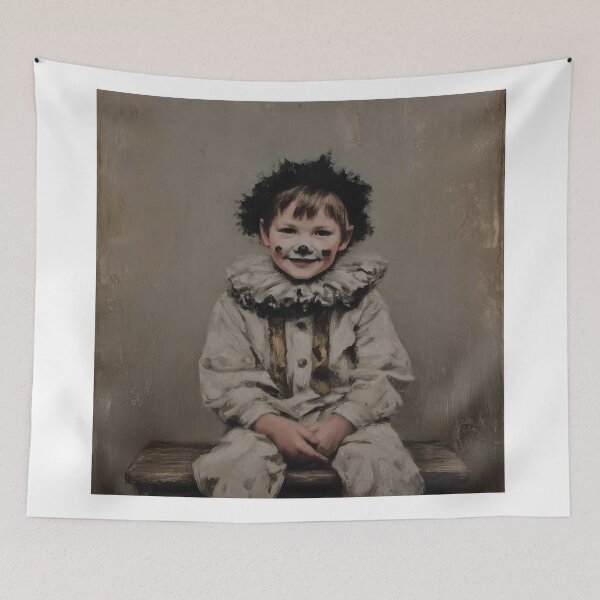 Item preview, Smiling Child Clown designed and sold by lautir.