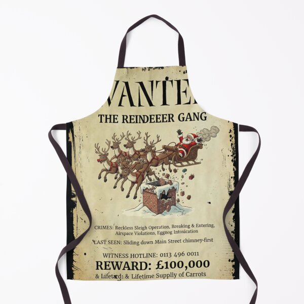 Item preview, WANTED: the reindeer gang designed and sold by AlphaPrint2410.