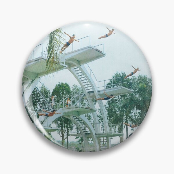Item preview, Vintage 1970s Simultaneous Diving Exhibition designed and sold by FriendsClub.