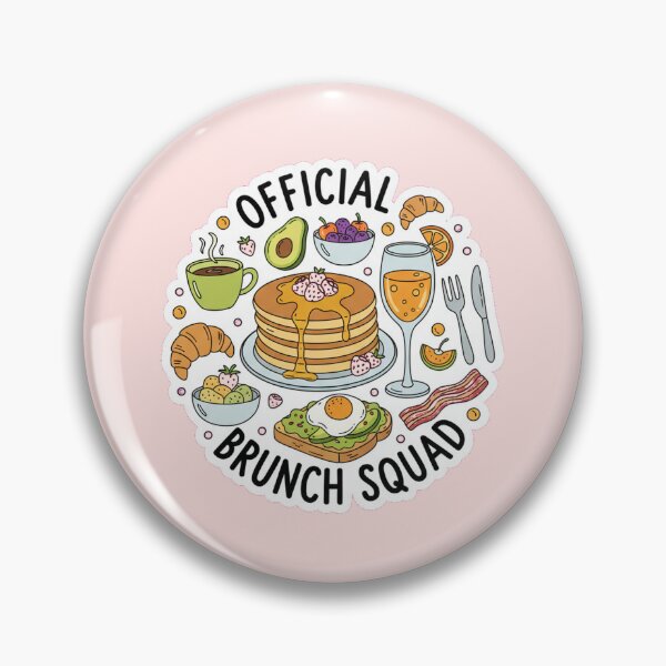 Item preview, Official Brunch Squad Galentine's Day Foodie Friends designed and sold by Bratak.