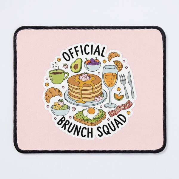 Item preview, Official Brunch Squad Galentine's Day Foodie Friends designed and sold by Bratak.