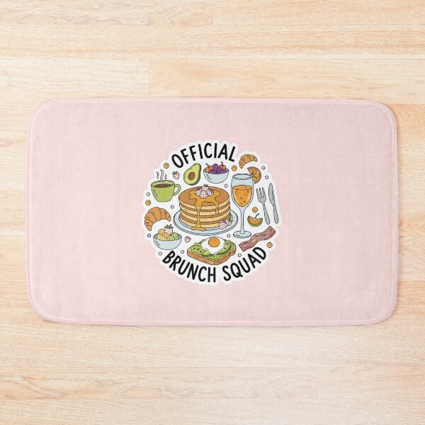 Item preview, Official Brunch Squad Galentine's Day Foodie Friends designed and sold by Bratak.
