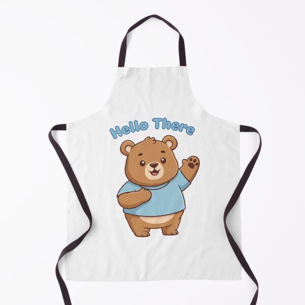 Item preview, Bear Cartoon "Hello There" designed and sold by MrRares21.