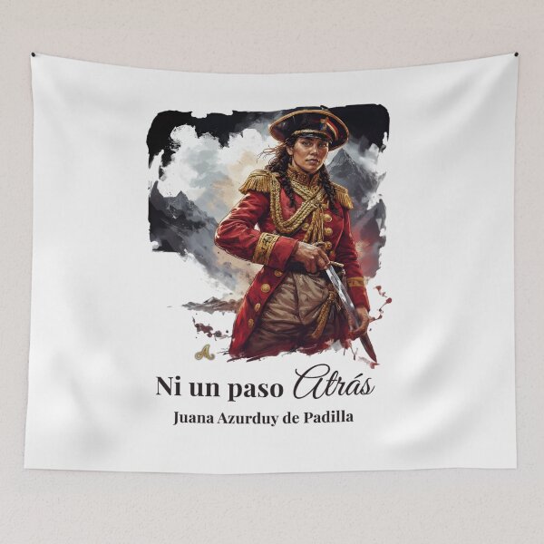 Item preview, Design Generala Clandestina | Juana Azurduy de Padilla | Not One Step Back designed and sold by imprAsiones.