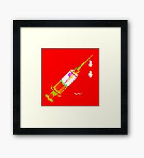 Social Spike VI by RootCat Framed Print