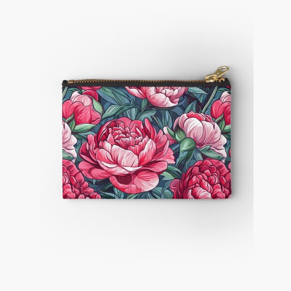 Item preview, Elegant Petaled Floral Peonies Print For Summer Gift designed and sold by RoyalStarsPatts.