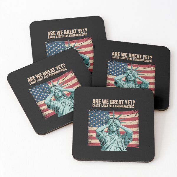 Item preview, Are We Great Yet Cause I Just Feel Embarrassed Anti Trump1  designed and sold by RuthGAArt.
