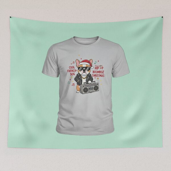 Item preview, Cool New Year Party Frenchie | Hip-Hop French Bulldog "Born to Chill designed and sold by E-SarnEdge.