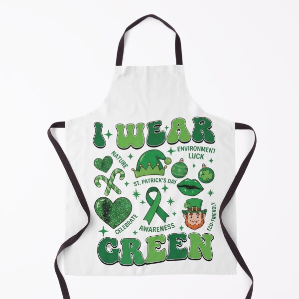 Item preview, Groovy I Wear Green - Retro 70s Aesthetic & Nature Lover designed and sold by Eli&co.