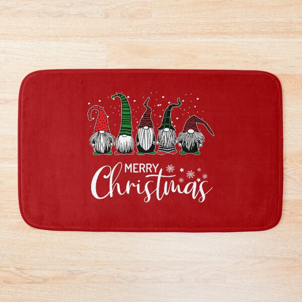 Item preview, Cute Xmas Gnomes In Plaid Hats Merry Christmas Gift Fabulous Gnome Graphic  designed and sold by FunnySunny T-Shirts.