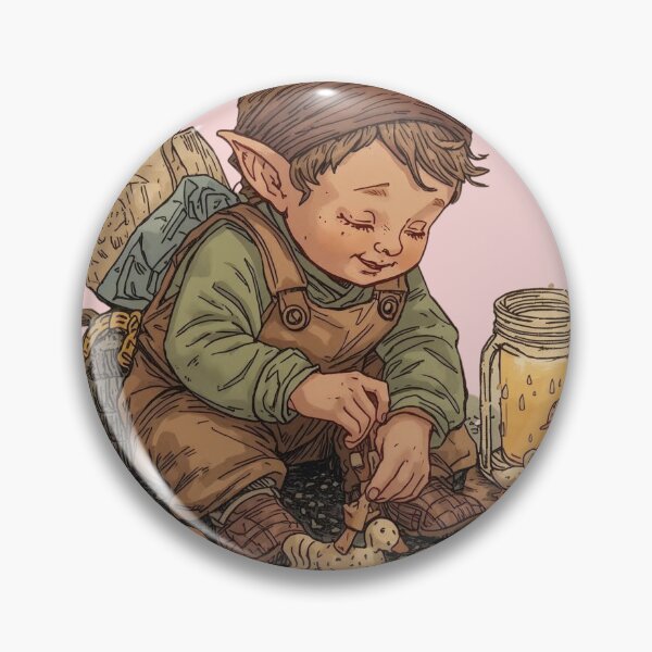 Item preview, Toymaker Elf – Vintage Cottagecore Christmas Magic designed and sold by Deezyned.