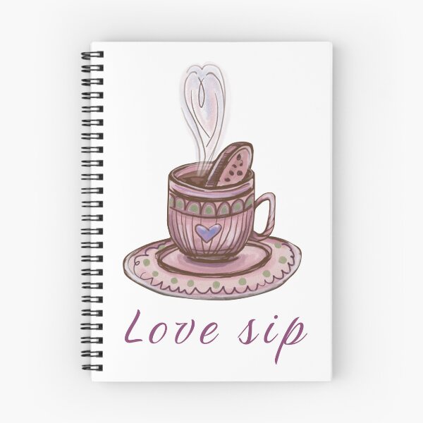 Item preview, Romantic coffee drawing with a couple in the shape of a heart designed and sold by olenapetol.
