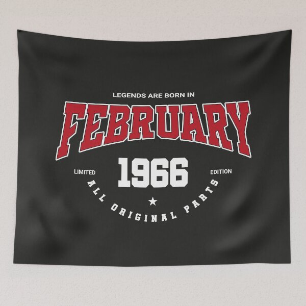 Item preview, February legends 1966 designed and sold by HB Shirts.