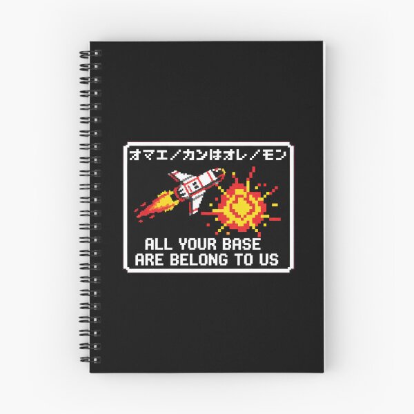 Item preview, All Your Base Retro Gaming Command Zero Wing Meme designed and sold by Bratak.