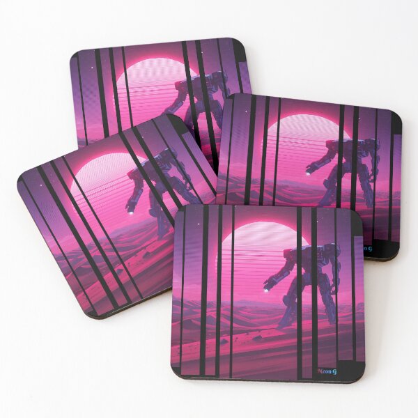Item preview, Mechs rotos en Synthwave Desert 5 designed and sold by Neon G.
