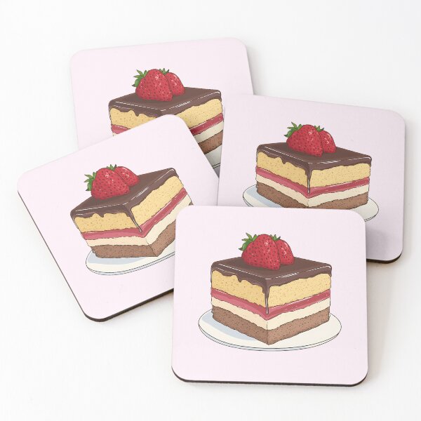 Item preview, Strawberry Sponge Cake designed and sold by sakurashorty.