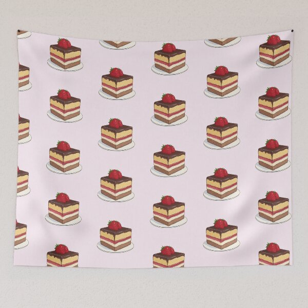 Item preview, Strawberry Sponge Cake designed and sold by sakurashorty.