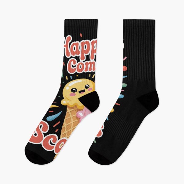 Item preview, Cute Ice Cream Lover Happiness Comes in Scoops Ice Cream  designed and sold by RuthGAArt.