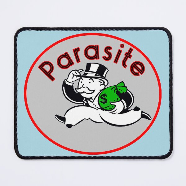 Item preview, Monopoly Man Billionaire Parasite Sticker designed and sold by Dystopian Design.