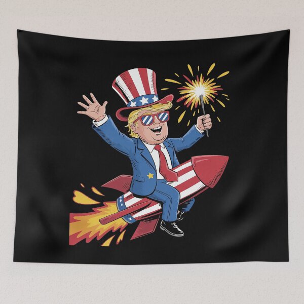 Item preview, Donald TRUMP 2024 Happy 4th Of July Trump American  designed and sold by RuthGAArt.