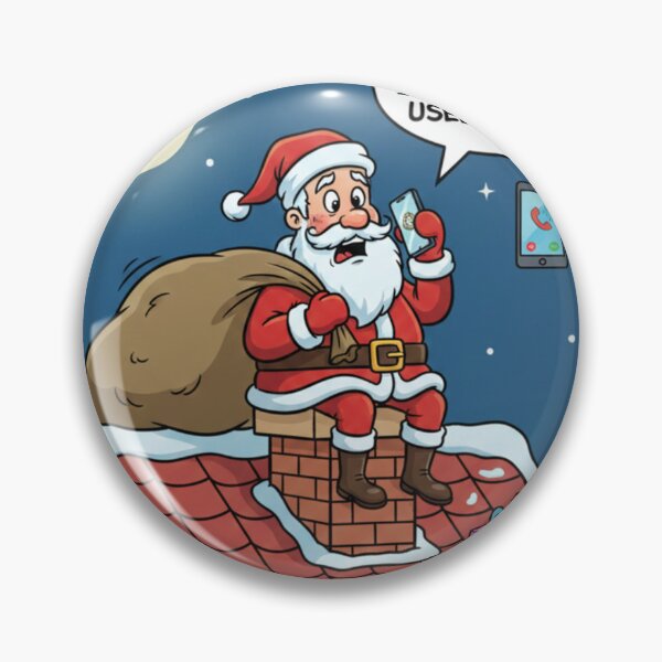 Item preview, Santa's Tricky Delivery designed and sold by AlphaPrint2410.