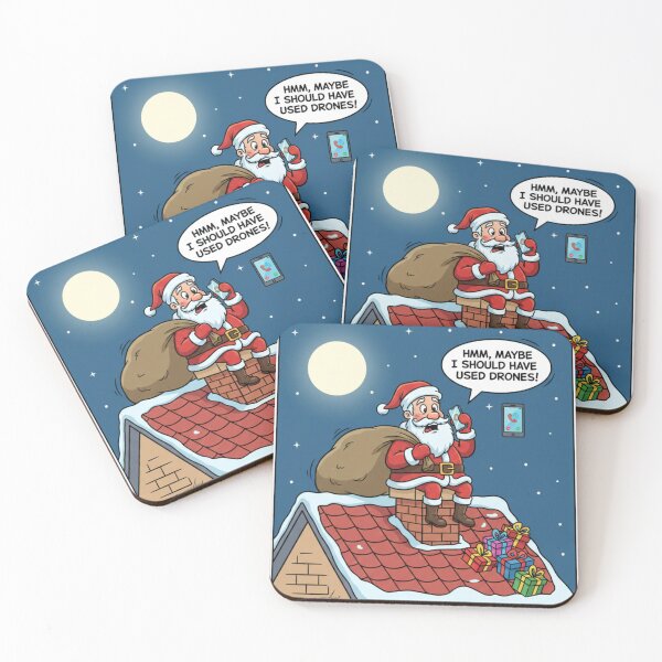 Item preview, Santa's Tricky Delivery designed and sold by AlphaPrint2410.