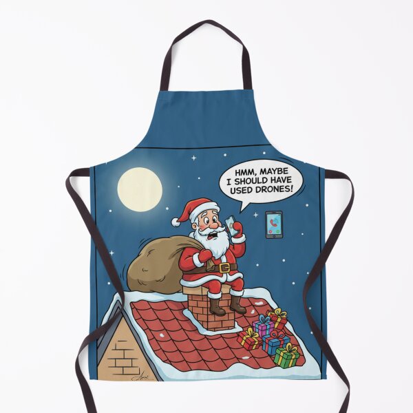Item preview, Santa's Tricky Delivery designed and sold by AlphaPrint2410.