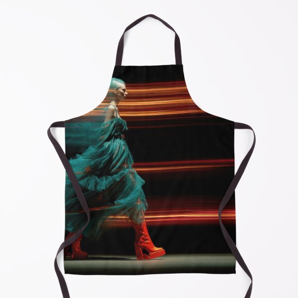 Item preview, Model in a striking dress designed and sold by anytka.