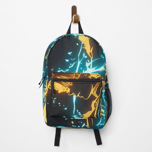 Item preview, Neon Thunder Samurai – Electric Warrior Anime Art designed and sold by Dyan4.