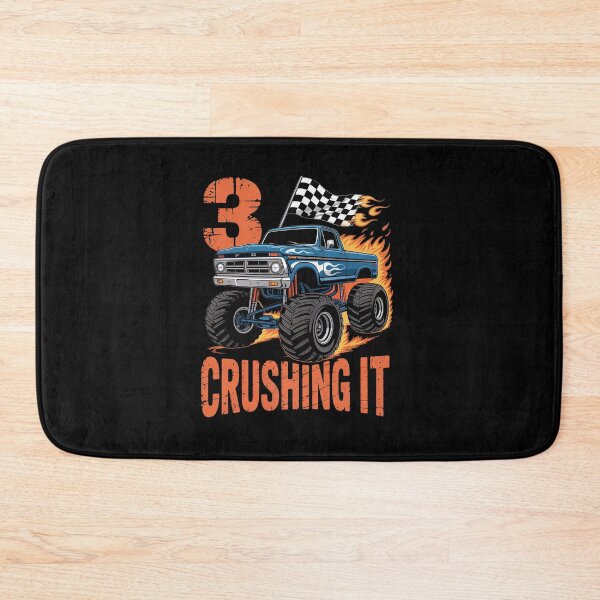 Item preview, 3 Crushing It Monster Truck 3Rd Birthday designed and sold by AnixieArtFun.