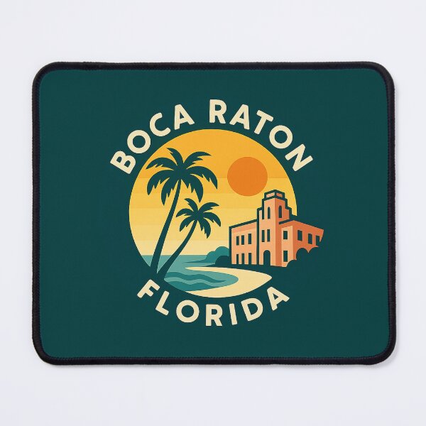 Item preview, Boca Raton Florida Vintage Beach Badge designed and sold by American Travels.
