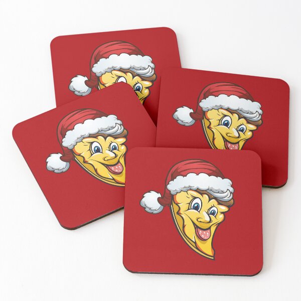Item preview, Fabulous Christmas Pizza In Santa's Hat Funny Xmas Matching Outfit For Pizza Lovers designed and sold by FunnySunny T-Shirts.